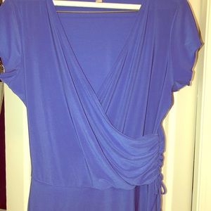 Short sleeve dress blouse